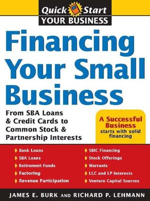cover image of Financing Your Small Business